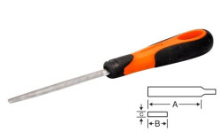 Lima Meia Cana Com Cabo 200mm Bahco 1-210-08-2-2