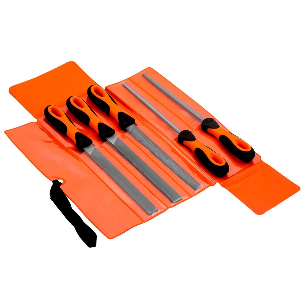 Conjunto de 5 Limas 200mm Bahco 1-478-08-1-2
