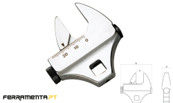 Chave Ajustável 3/8" Bahco 1950MZ-3/8