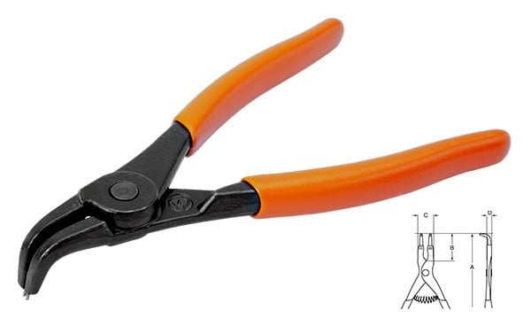 Alicate para Freios Interiores Bahco 2990-300