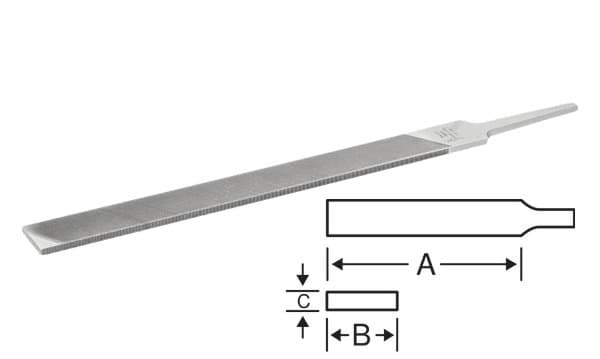 Lima Paralela Fina 200mm Bahco 4-142-08-1-0