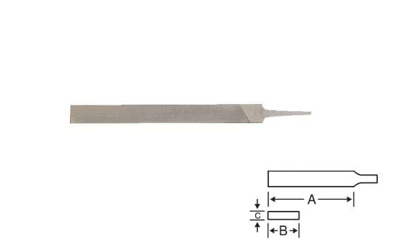 Lima Paralela Fina 200mm Bahco 4-144-08-2-0