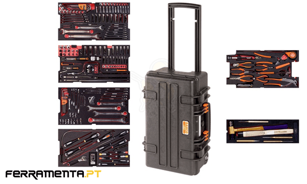 Mala de Ferramentas 240 Pcs Bahco 4750RCHDW01FF1  