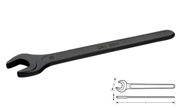 Chave De Boca Simple 80 mm Bahco 894M-80