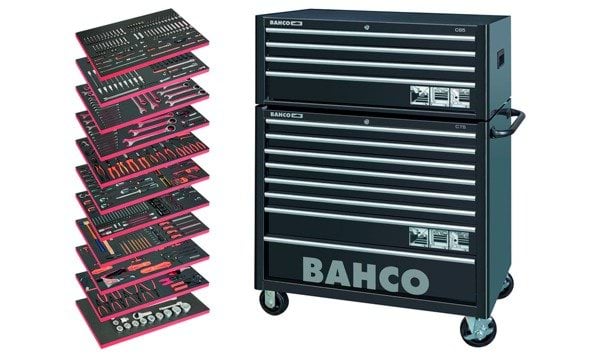 Bahco Carro Ferramentas 8 Gaveta 758 pcs FF1BSET-MONSTER