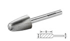 Fresa p/ Tupia 12mm Bahco HSSG-F1225M