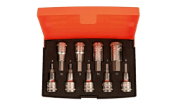 Jogo de Chaves de Caixa Macho 1/2" 9Pcs Bahco S9HEX