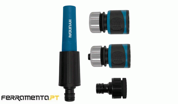 Bico para Mangueira de Jardim 4pcs Hyundai 58752