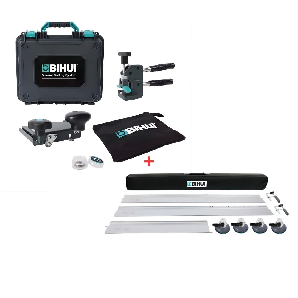 KIT Cortadora Manual para Ceramica / Azulejos+ Kit de Réguas e Ventosas BIHUI LFMC5LFRS5