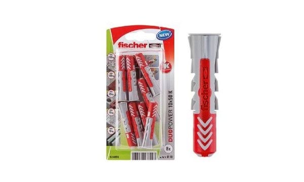 Blister Buchas DUOPOWER 10x50 (8UN) Fischer 534995