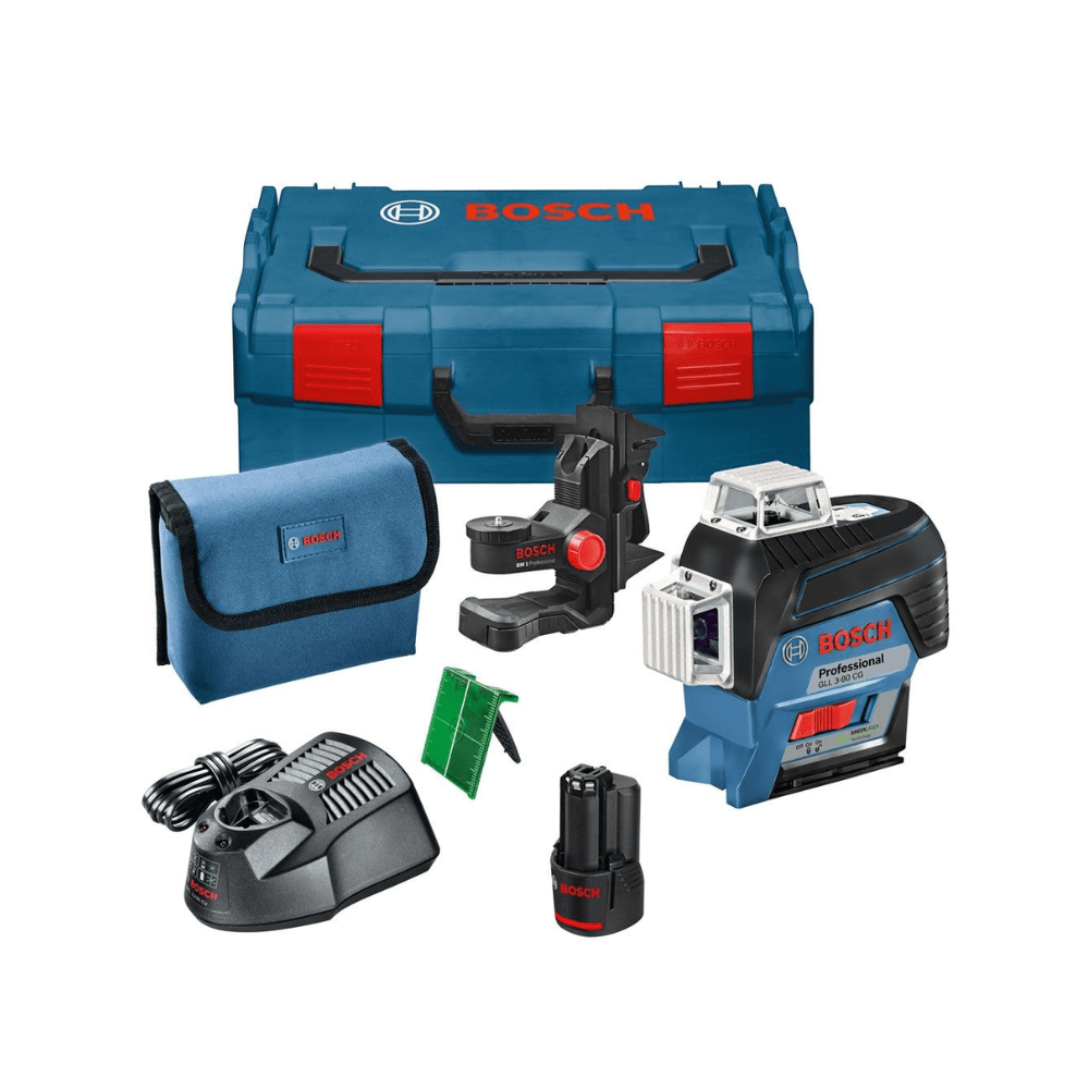 Nivel laser Autonivelante Bosch GLL 3-80 CG + BM1 Professional