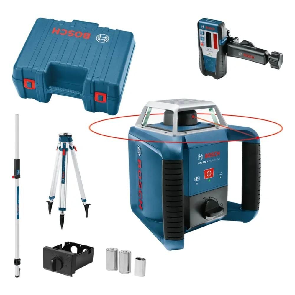 Nível Laser Rotativo Bosch GRL 400 H Professional
