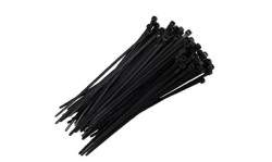 Braçadeiras 4,6x200mm Preto 100un Fischer 520620