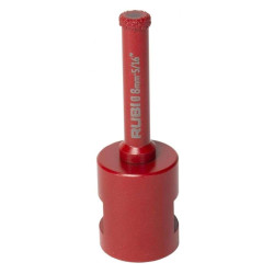 Broca Diamantada p/ Cerâmica DRYGRES PREMIUM Ø 8 mm Rubi 6918