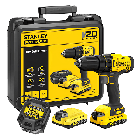 Berbequim Aparafusador 1.5Ah 18V Stanley SFMCD700C2K-QW