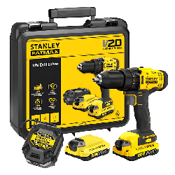 Berbequim Aparafusador 1.5Ah 18V Stanley SFMCD700C2K-QW