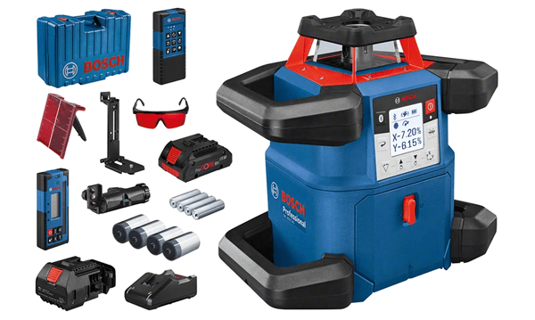 Nível Laser Giratório Bosch GRL 600 CHV Professional 