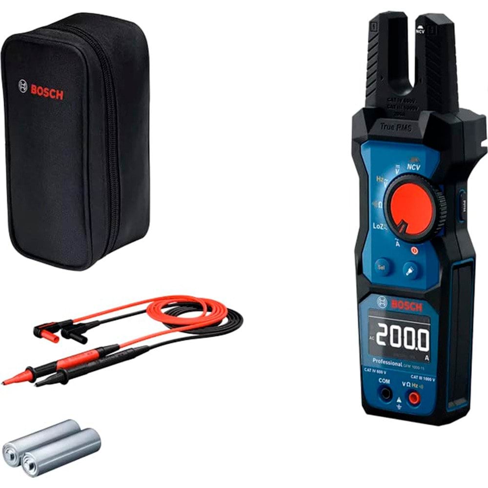 Amperímetro GFM 1000-15 Professional Bosch 0601077400