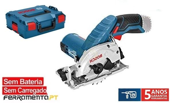 Serra circular sem fio GKS 12V-26 + L-BOXX Bosch