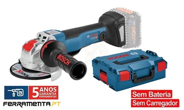 Rebarbadora 125mm 18V Bosch GWX 18V-10 PC Professional