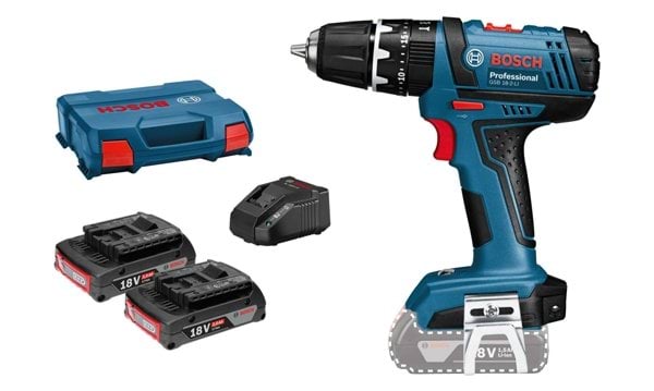 Berbequim com Percussão 2.0Ah Bosch GSB 18-2-LI Professional 06019D2303