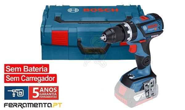 Berbequim Aparafusador Bosch GSB 18V-60 C + L-BOXX