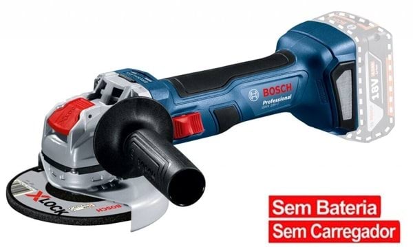 Rebarbadora X-Lock 125 mm BOSCH GWX 18V-7 Professional 