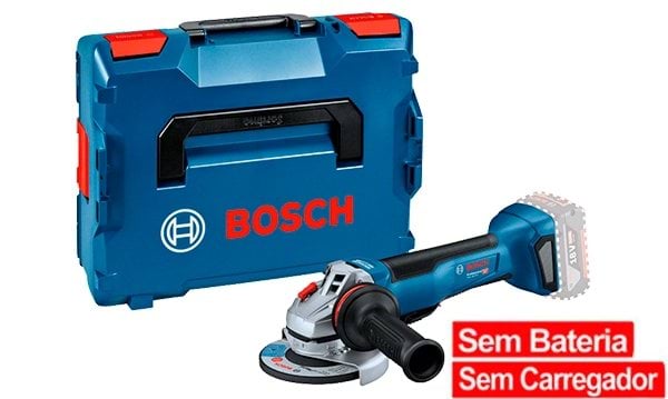 Rebarbadora Sem fio 125mm GWS 18V-10 P Bosch 06019J4102