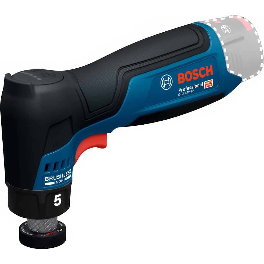 Lixadora Excêntrica sem fio GEX 12V-32 Bosch 0.601.9L2003