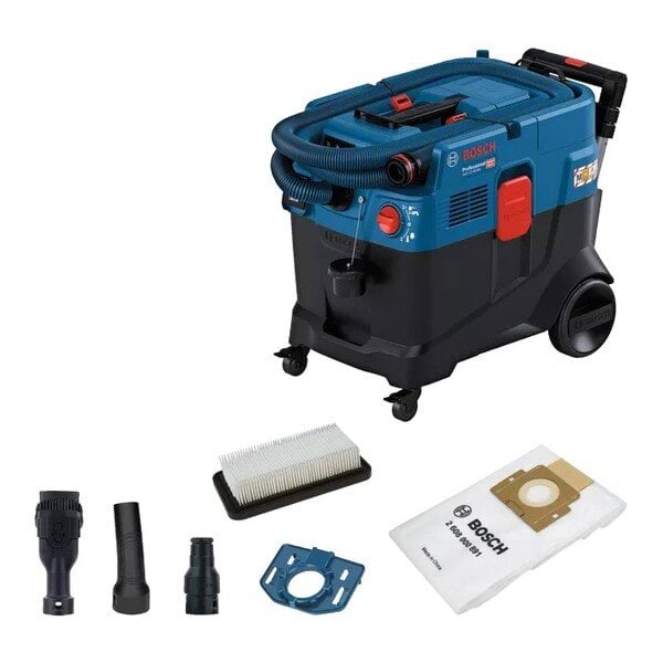 Bosch Professional Aspirador GAS 12-40MA com Mangueira Antiestática 4m,1 filtro,Saco Pó