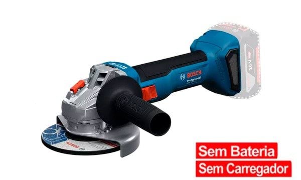 Bosch Rebarbadora 125mm GWS 18V-8 Professional 06019N9000