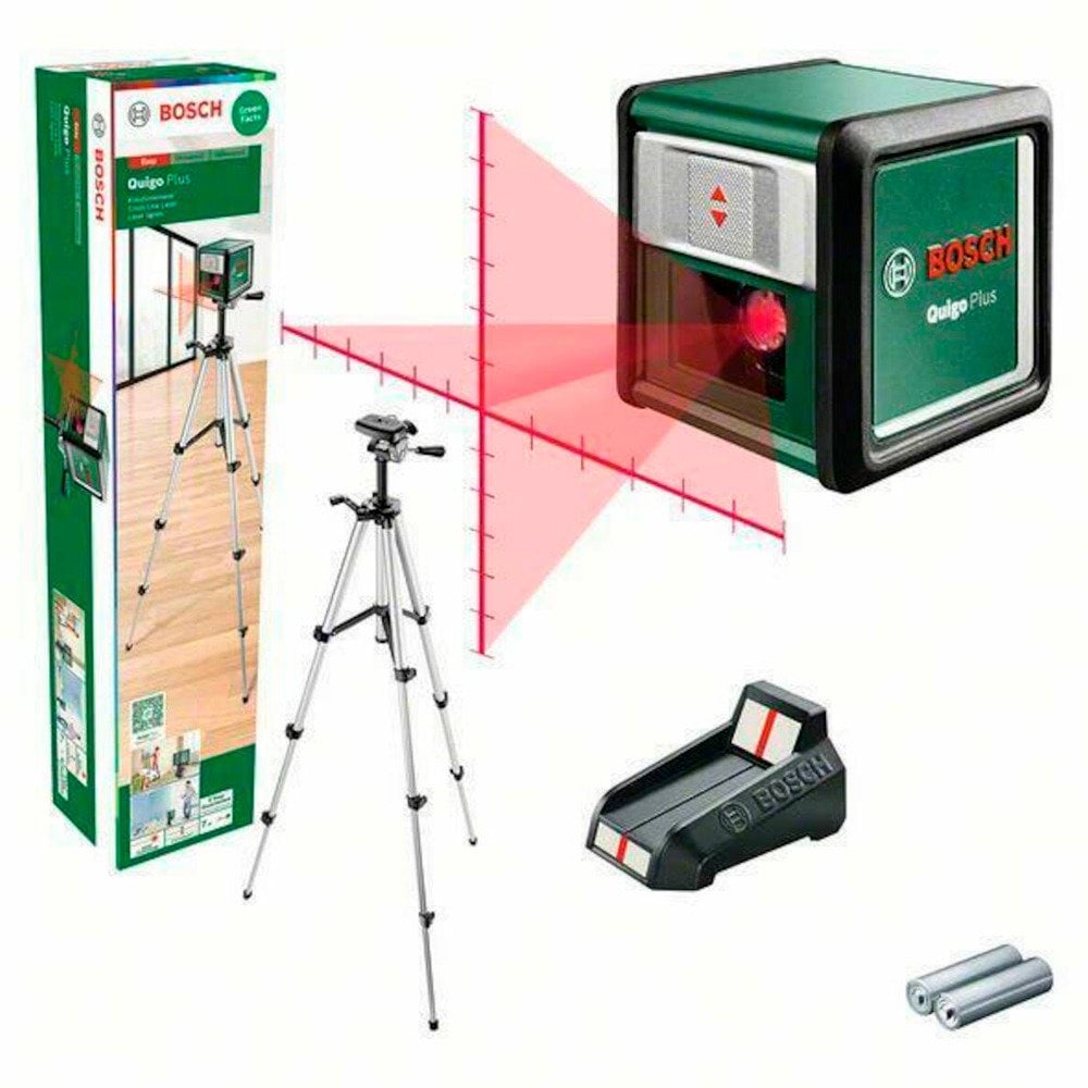 Nivel Laser de Linha Vermelha Plus Bosch 0603663602