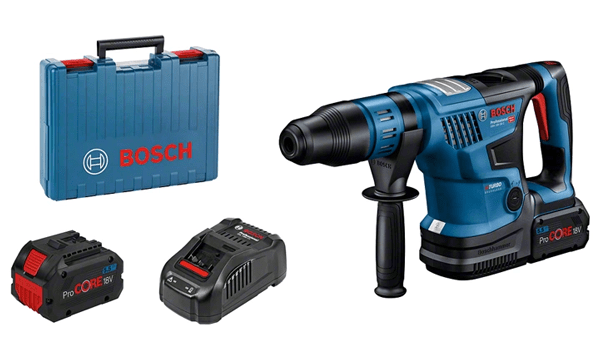 Martelo Perfurador SDS max 7J BITURBO Bosch GBH 18V-36 C