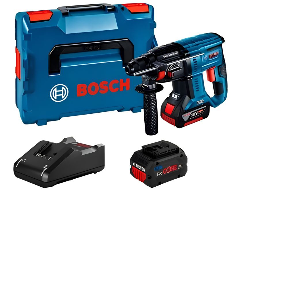 Kit De Ferramentas: GBH 18V-21 + GBA 4.0ah + Procore18V 5.5AH + GAL 18V-40 Bosch 0615990M9P