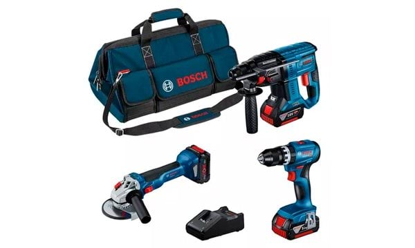 Kit Combo GSB + GWS + GBH + 2x GBA 18V Bosch 0615990N29