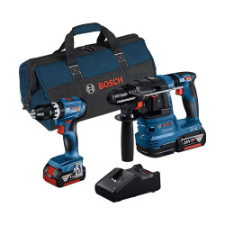 Kit Combo GSB 18V-45 + GBH 18V-22 Professional Bosch 0615A50039
