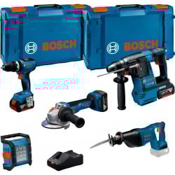 Conjunto de 5 Máquinas 18V Professional Bosch 0615A5007S