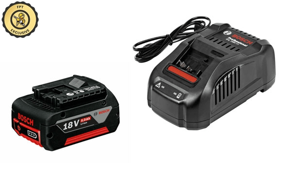 Power Set Carregador GAL 1880 CV + Bateria 18V 5,0 Ah Bosch Professional