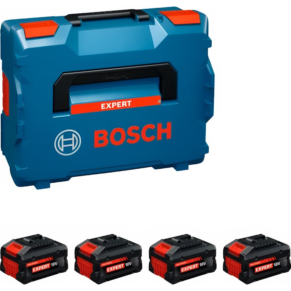 4x Bateria 5.5Ah EXPERT EXBA18V-55 Bosch 1600A0373H