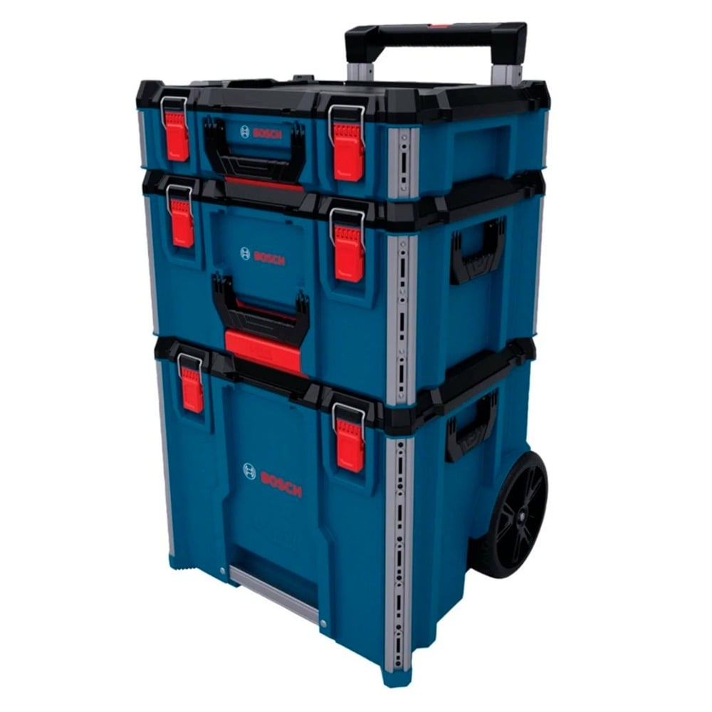  Trolley com 3 Malas para L-BOXX  3Pcs Professional Bosch 1600A037DY 