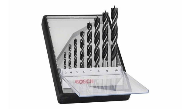 Conjunto De 8 Broca P/ Madeira 3-10mm  Bosch 2607010533