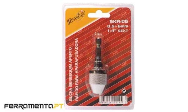 Bucha de Aperto Rápido 1/4" 0,5-6mm MacFer 115.0014
