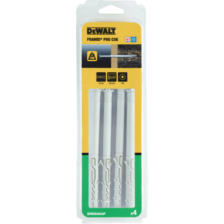 Bucha de Nylon Universal FRAMID-PRO 10x160mm 25Un Dewalt DFM3540880