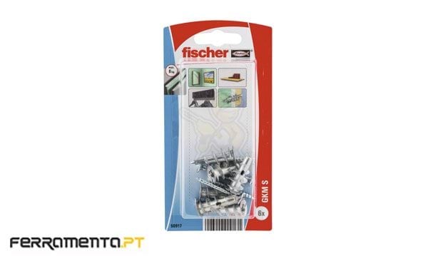 Bucha Metálica Auto-Perfurante 31mm 100un Fischer 24556