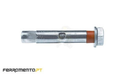 Bucha metálica FSL M8 x 80 D10 50Un Fischer 45653