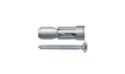 Bucha para placas PD 8 S com parafuso 50un Fischer 24772