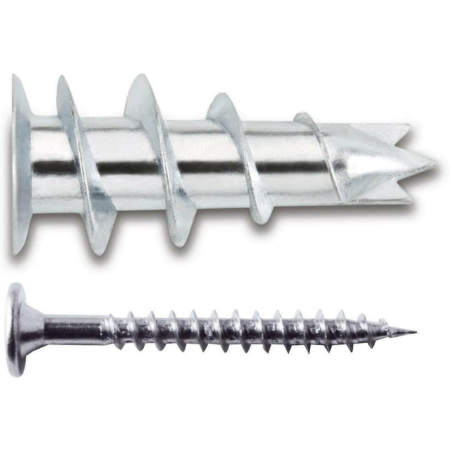 Buchas ZIP-IT Metal c/ Parafuso p/ Parede de Gesso Dewalt DFM4110000