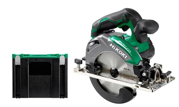 Serra Circular 18-36 V sem escova de 165mm Hikoki C18DBALW2Z