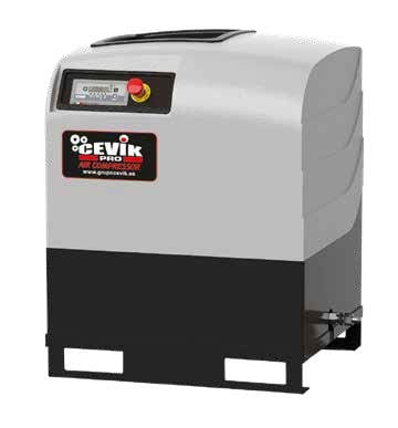Compressor de Parafuso 10hp cevik pro ca-ct10