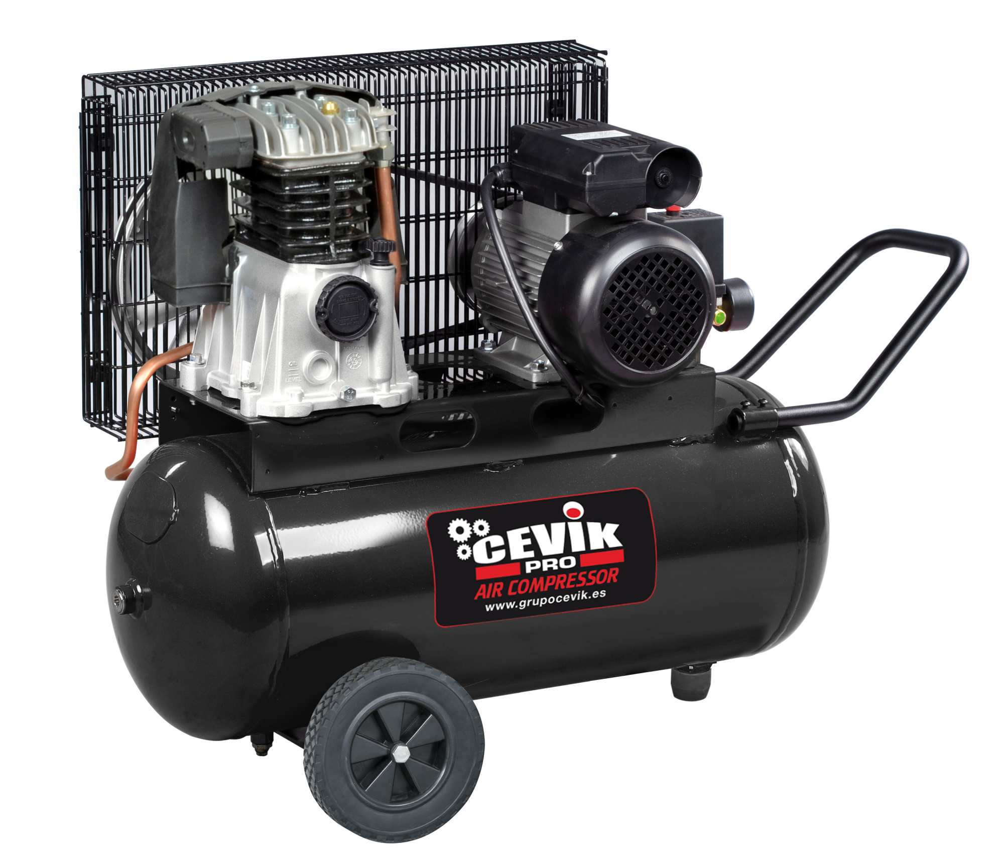 Compressor correia 25l 3hp 230v gotcevik pro ca-pro25-3mfgt